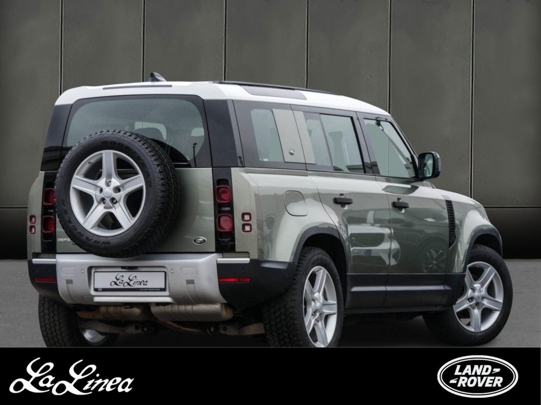 Land Rover Defender 110 D240 S - Winterpaket - Pano - AHK - SUV/Off-road - Grün - Gebrauchtwagen - Bild 2