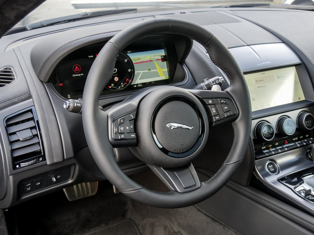 Jaguar F-TYPE Coupe P450 AWD 75 UPE:119.605,- Euro - Sportwagen/Coupé - Schwarz - Neuwagen - Bild 7